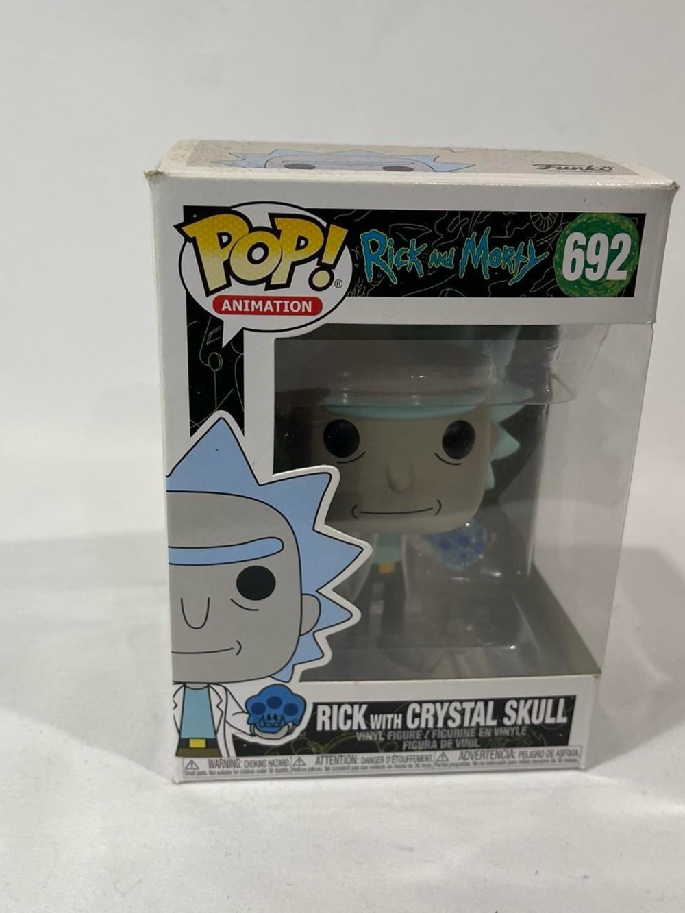 Rick and Morty Rick with Crystal Skull #692 Pop!